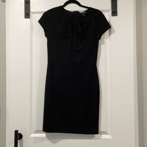 Black short sleeve dress